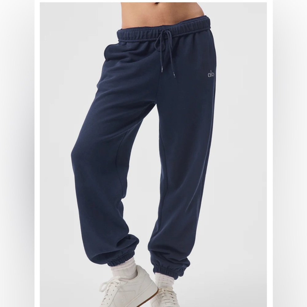 Navy Alo Sweatpants